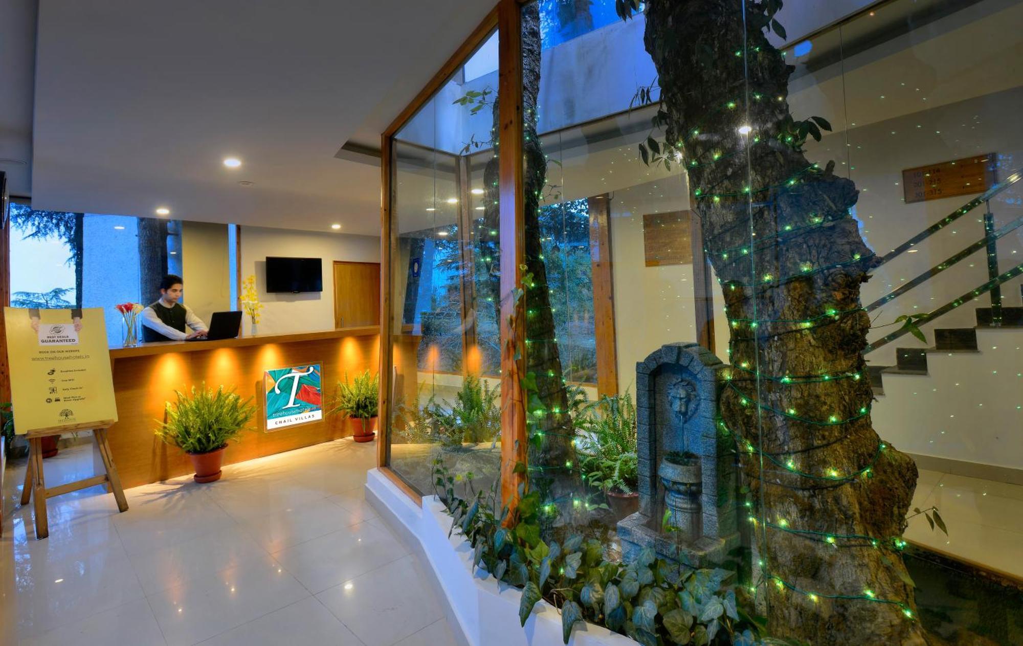 Treehouse Chail Villas Dış mekan fotoğraf