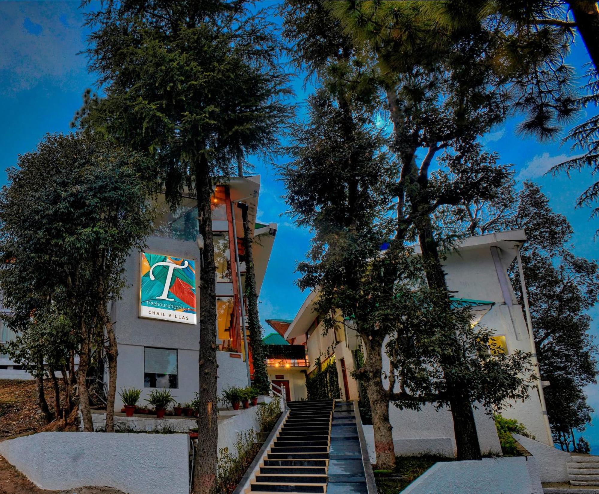 Treehouse Chail Villas Dış mekan fotoğraf
